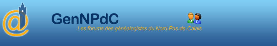 forum de gnalogie du nord pas de calais , indispensable pour vos recherches