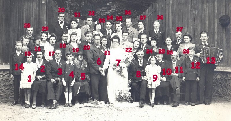 photo de mariage des parents de mon pouse dsavis gaston et haye henriette dans l'orne